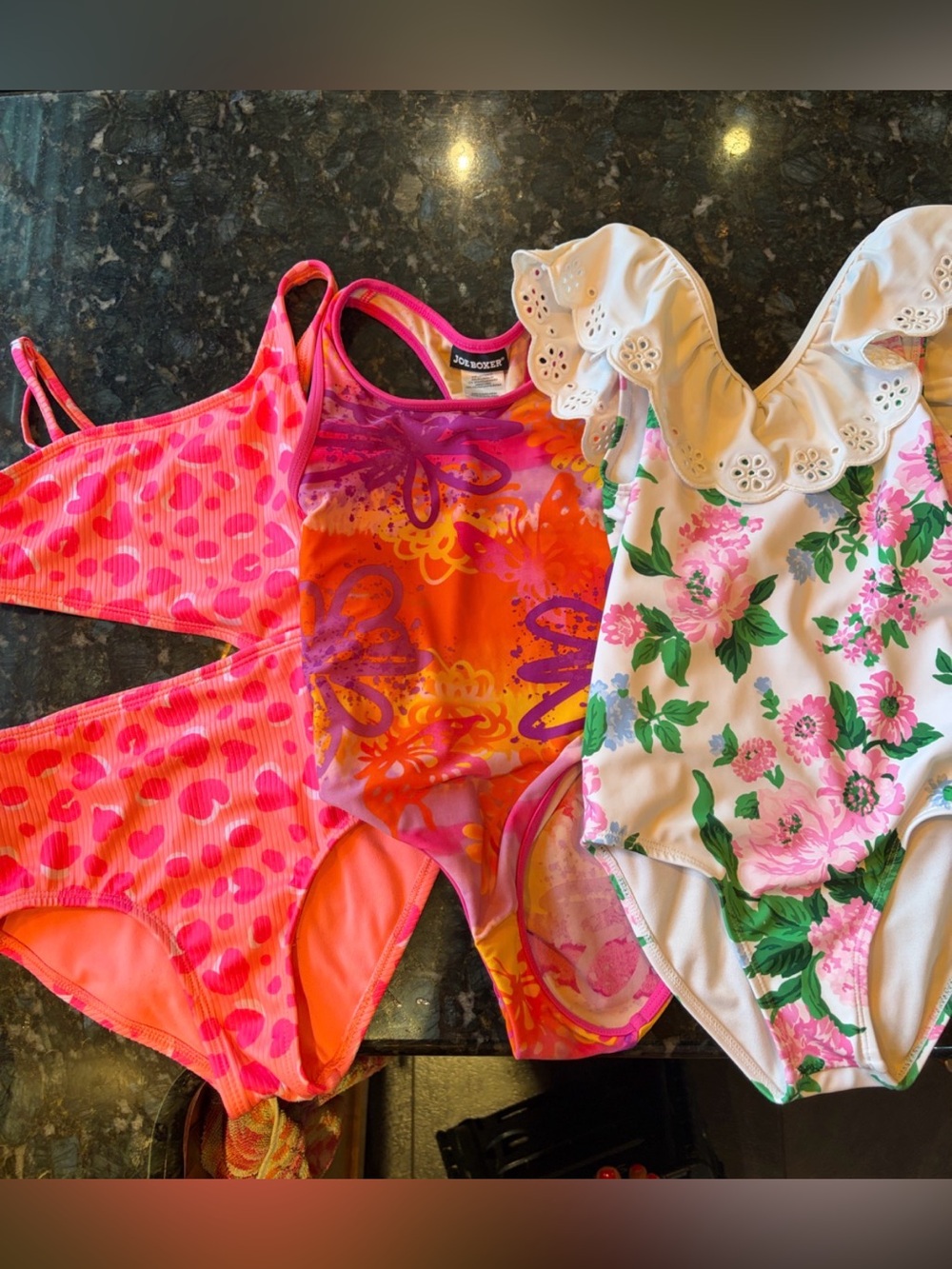 Girls Size 6 Swimsuit Bundle | 9 Total Pieces